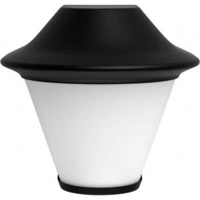 Outdoor wall light Philips Serres Pyramidal Shape 18×17 cm. Wall light Terrace and garden. Classic Style. Black Color