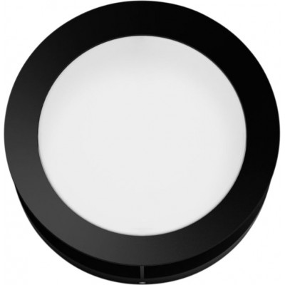 51,95 € Free Shipping | Outdoor wall light Philips Actea 12W Round Shape 19×19 cm. Aplique mural exterior Terrace and garden. Classic Style. Black Color