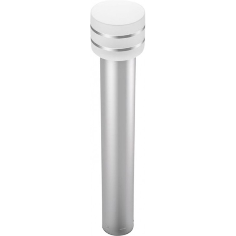 127,95 € Free Shipping | Luminous beacon Philips Tuar 9W 2700K Very warm light. Cylindrical Shape 77×15 cm. Outdoor pole. Direct mains power supply. Smart control with Hue Bridge Terrace and garden. Modern Style