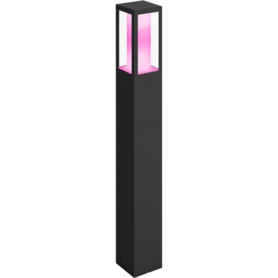 196,95 € Free Shipping | Luminous beacon Philips Impress 16W Cubic Shape 77×10 cm. Outdoor pole. Integrated White / Multicolor LED. Direct power supply Terrace and garden. Sophisticated and design Style