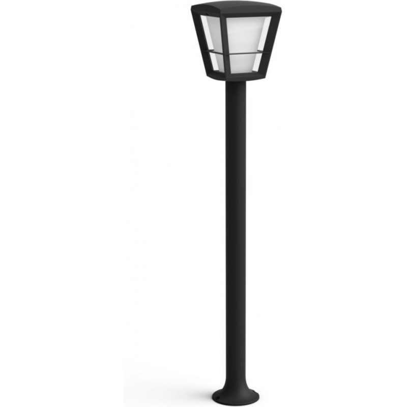 196,95 € Free Shipping | Luminous beacon Philips Econic 15W Pyramidal Shape 100×16 cm. Outdoor pole. Integrated White / Multicolor LED. Direct power supply Terrace and garden. Vintage and modern Style