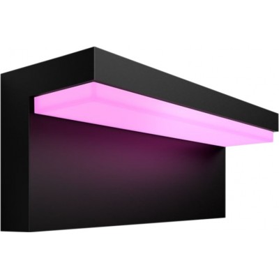 134,95 € Free Shipping | Outdoor wall light Philips Nyro 13.5W Rectangular Shape 25×10 cm. Apply mural. Integrated White / Multicolor LED. Direct power supply Terrace and garden. Modern Style