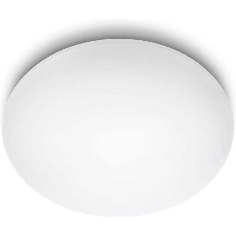 65,95 € Free Shipping | Indoor ceiling light Philips Suede 40W Spherical Shape Ø 50 cm. Living room, kitchen and dining room. Classic Style. White Color