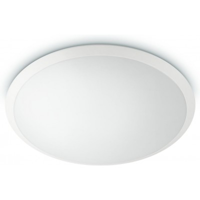 37,95 € Free Shipping | Indoor ceiling light Philips Wawel 17W Spherical Shape Ø 35 cm. Kitchen and dining room. Modern Style. White Color