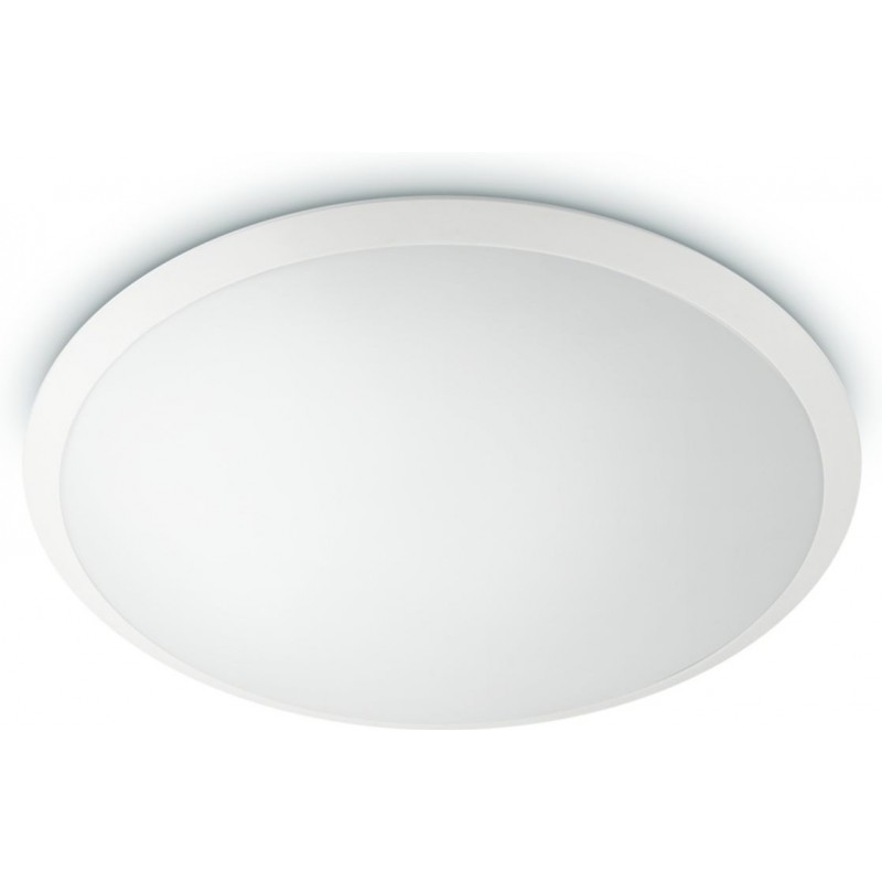 46,95 € 免费送货 | 室内顶灯 Philips Wawel 17W 球形 形状 Ø 35 cm. 厨房 和 饭厅. 现代的 风格. 白色的 颜色