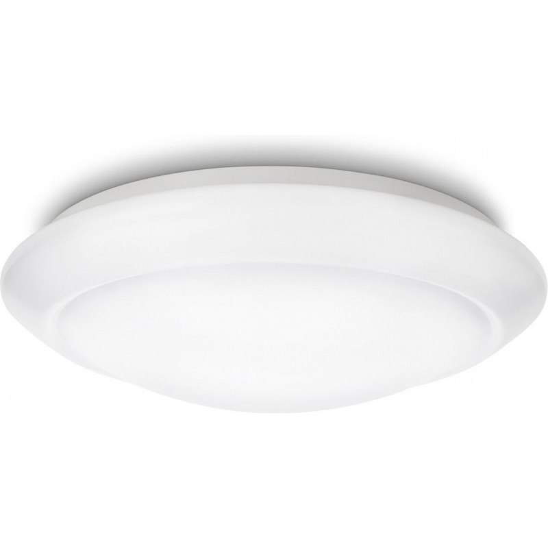 27,95 € Free Shipping | Indoor ceiling light Philips Cinnabar 22W 4000K Neutral light. Spherical Shape Ø 40 cm. Living room, kitchen and dining room. Classic Style. White Color