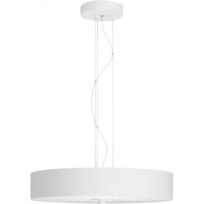 Lampe à suspension Philips Fair 33.5W Façonner Ronde 44×44 cm. LED intégrée. Contrôle Bluetooth avec Application Smartphone. Comprend un commutateur sans fil Salle, salle à manger et boutique. Style sophistiqué