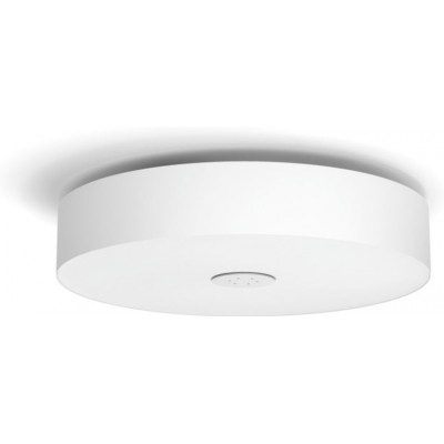 Ceiling lamp Philips Fair 33.5W Cylindrical Shape 44×44 cm. Integrated LED. Bluetooth control with Smartphone Application. Includes wireless switch Living room and bedroom. Modern and design Style