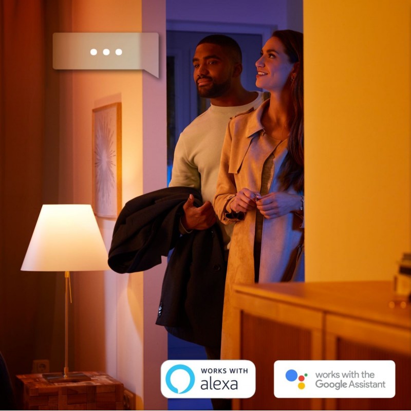 171,95 € Free Shipping | Indoor ceiling light Philips Fair 33.5W Cylindrical Shape 44×44 cm. Integrated LED. Bluetooth control with Smartphone Application. Includes wireless switch Living room and bedroom. Modern and design Style