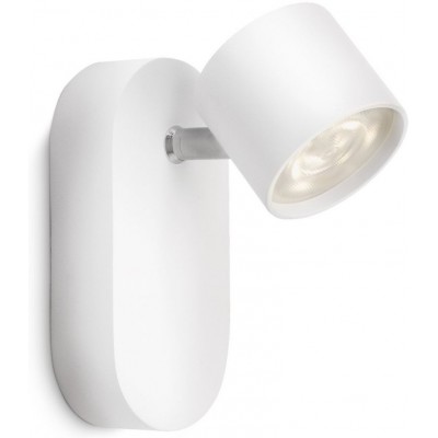 31,95 € Spedizione Gratuita | Faretto da interno Philips Star 4.5W 12×8 cm. Messa a fuoco compatta. Proiettore regolabile Colore bianca