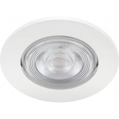 8,95 € Free Shipping | Recessed lighting Philips Taragon 4.5W Round Shape Ø 8 cm. Downlight Dining room, bedroom and lobby. Modern Style. White Color