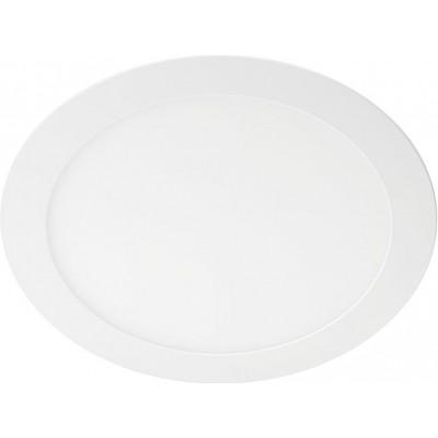 Recessed lighting Philips Compacto 20W Round Shape Ø 22 cm. Downlight Kitchen, bathroom and hall. Classic Style. White Color