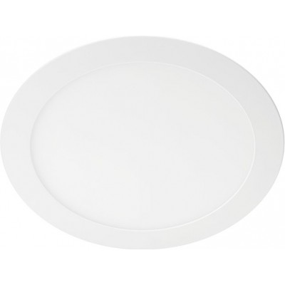 16,95 € Free Shipping | Recessed lighting Philips Compacto 20W Round Shape Ø 22 cm. Downlight Kitchen, bathroom and hall. Classic Style. White Color