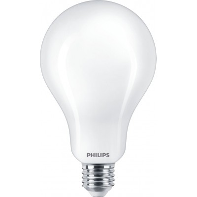 15,95 € Envío gratis | Bombilla LED Philips LED Classic 23W E27 LED 2700K Luz muy cálida. 17×10 cm