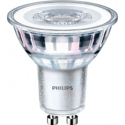 LED-Glühbirne Philips LED Spot 10W GU10 LED 2500K Sehr warmes Licht. 5×5 cm. Reflektorstrahler