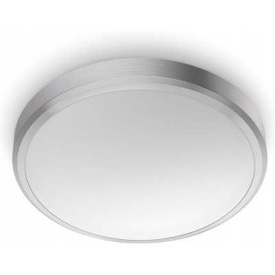 45,95 € Free Shipping | Indoor ceiling light Philips Balance 17W Round Shape Ø 31 cm. Kitchen and bathroom. Modern Style. Nickel Color