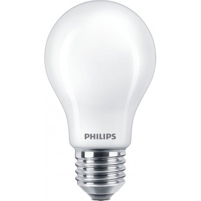 LED light bulb Philips LED Classic 5W E27 LED 2500K Very warm light. 11×7 cm. Dimmable