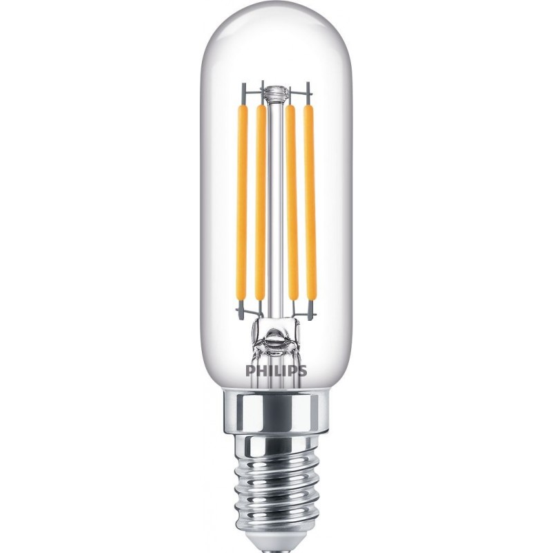 6,95 € Free Shipping | LED light bulb Philips LED Classic 4.5W E14 LED 2700K Very warm light. 9×5 cm. LED Candle Light