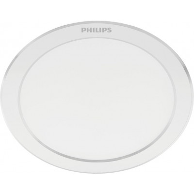 室内嵌入式照明 Philips Diamond Cut 17W 圆形的 形状 Ø 16 cm. 筒灯 厨房, 浴室 和 大厅. 经典的 风格. 白色的 颜色