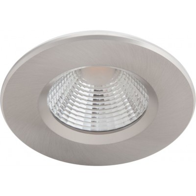22,95 € Free Shipping | Recessed lighting Philips Dive 5.5W Round Shape Ø 8 cm. Dimmable Living room, stairs and work zone. Classic Style. Nickel Color