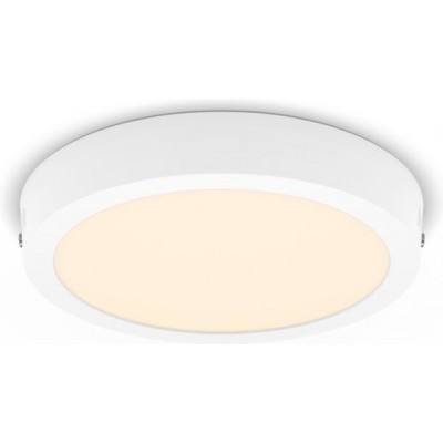 21,95 € Free Shipping | Recessed lighting Philips Magneos 12W Round Shape Ø 21 cm. Downlight. Surface mount Kitchen and hall. Classic Style. White Color