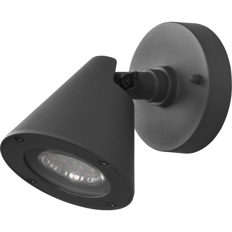 31,95 € Free Shipping | Outdoor wall light Trio Kaveri 14×10 cm. Terrace and garden. Modern Style. Cast aluminum. Anthracite Color