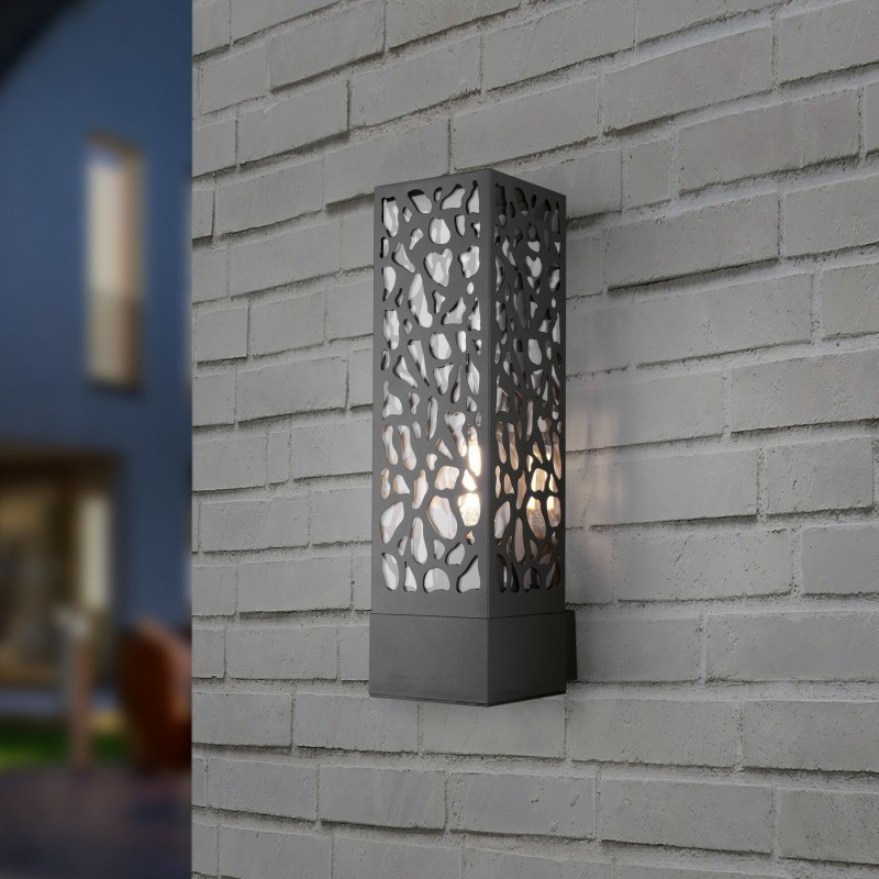 48,95 € Free Shipping | Outdoor wall light Trio Cooper 36×14 cm. Terrace and garden. Modern Style. Steel. Anthracite Color