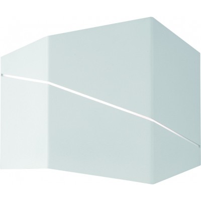 Aplique de pared interior Trio Zorro 6.5W 3000K Luz cálida. 18×15 cm. LED integrado Salón y dormitorio. Estilo moderno. Metal. Color blanco