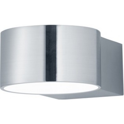 Lampada da parete per interni Trio Lacapo 4.5W 3000K Luce calda. 11×6 cm. LED integrato Soggiorno e camera da letto. Stile moderno. Metallo. Colore nichel opaco