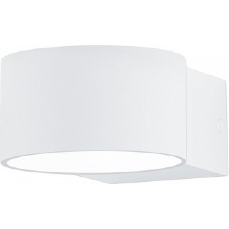 64,95 € 免费送货 | 室内壁灯 Trio Lacapo 4.5W 3000K 暖光. 11×6 cm. 集成LED 客厅 和 卧室. 现代的 风格. 金属. 白色的 颜色