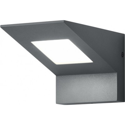 133,95 € Free Shipping | Outdoor wall light Trio Nelson 8W 3000K Warm light. 10×10 cm. Integrated LED Terrace and garden. Modern Style. Cast aluminum. Anthracite Color