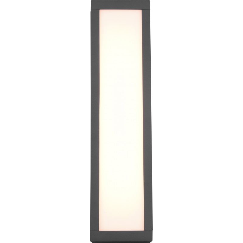 83,95 € Free Shipping | Outdoor wall light Trio Fuerte 10.5W 3000K Warm light. 36×9 cm. Integrated LED Terrace and garden. Modern Style. Cast aluminum. Anthracite Color