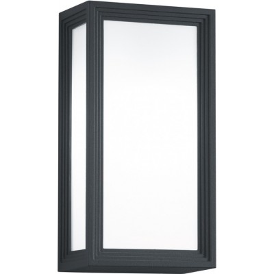 68,95 € Envío gratis | Aplique de pared exterior Trio Timok 5W 3000K Luz cálida. 29×15 cm. LED reemplazable Aluminio fundido. Color antracita