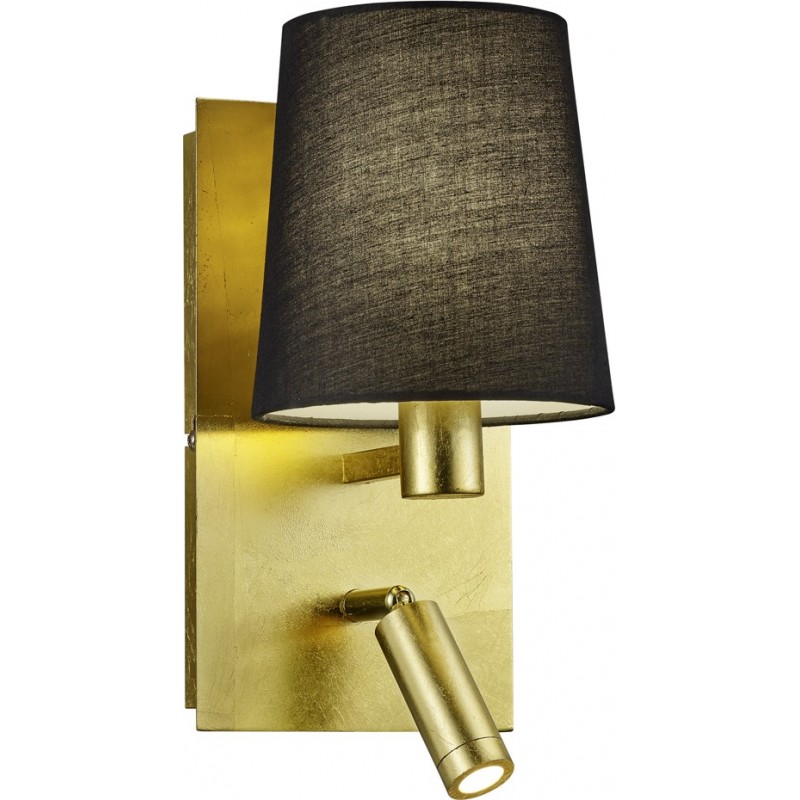 79,95 € Free Shipping | Indoor wall light Trio Marriot 31×14 cm. Living room and bedroom. Modern Style. Metal casting. Golden Color