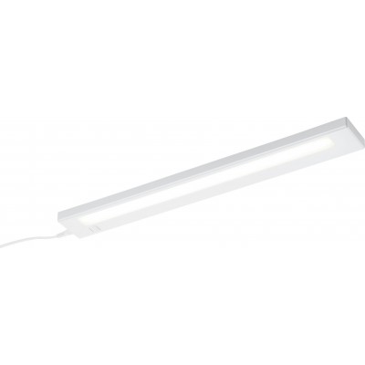 Iluminação de móveis Trio Alino 7W 3000K Luz quente. 55×7 cm. LED integrado Cozinha. Estilo moderno. Plástico e Policarbonato. Cor branco