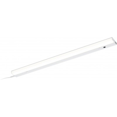 Deckenlampe Trio Simeo 15.5W 3000K Warmes Licht. 78×7 cm. Integrierte LED. Bewegungssensor. Decken und Wandmontage Küche. Modern Stil. Aluminium. Weiß Farbe
