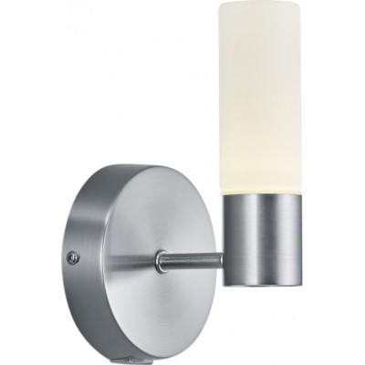 Indoor wall light Trio Dylan 4.5W 3000K Warm light. 20×11 cm. Integrated LED Bathroom. Modern Style. Metal casting. Matt nickel Color