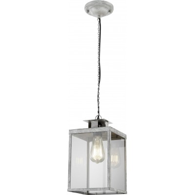 Hanging lamp Trio Elsa 150×19 cm. Living room and bedroom. Vintage Style. Metal casting. Gray Color