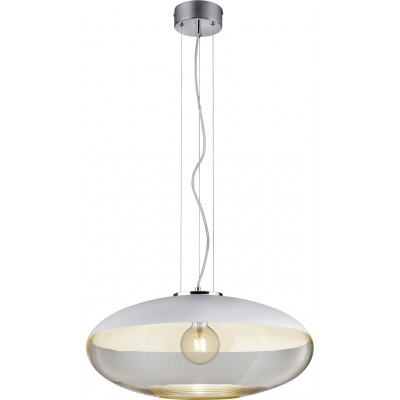 Hanging lamp Trio Porto Ø 55 cm. Living room and bedroom. Modern Style. Metal casting. Plated chrome Color