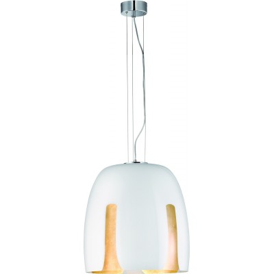 Hanging lamp Trio Madeira Ø 48 cm. Living room and bedroom. Modern Style. Metal casting. Plated chrome Color