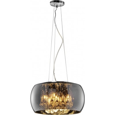284,95 € Free Shipping | Hanging lamp Trio Vapore Ø 40 cm. Living room and bedroom. Modern Style. Glass. Plated chrome Color