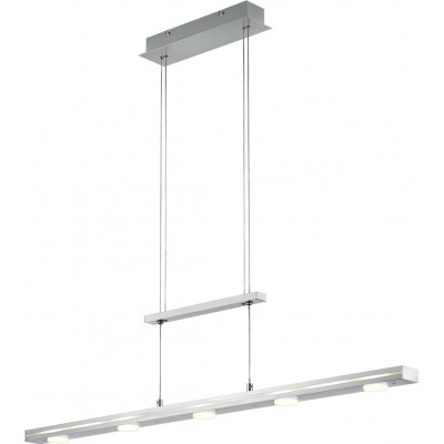 ハンギングランプ Trio Lacal 3.5W 160×100 cm. 調整可能な高さ。 色温度を調整できる白色LED。 タッチ機能 リビングルーム そして ベッドルーム. モダン スタイル. 金属. マットニッケル カラー