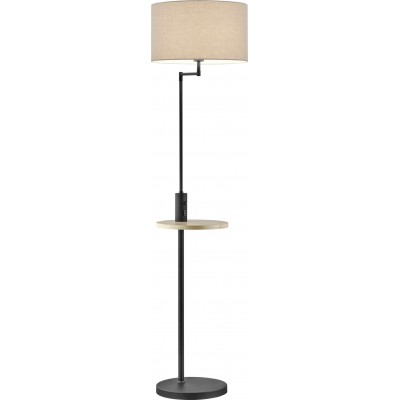 Lampada da pavimento Trio Claas 160×40 cm. Luce direzionale Soggiorno e camera da letto. Stile moderno. Metallo. Colore nero