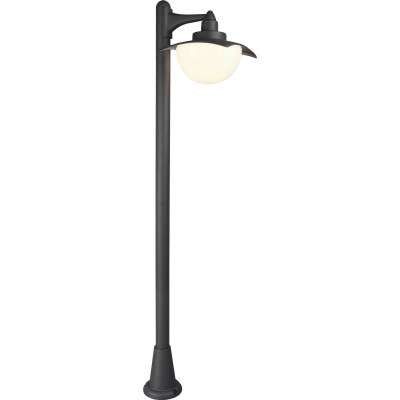 92,95 € Free Shipping | Luminous beacon Trio Donez 110×20 cm. Vertical pole luminaire Terrace and garden. Modern Style. Cast aluminum. Anthracite Color
