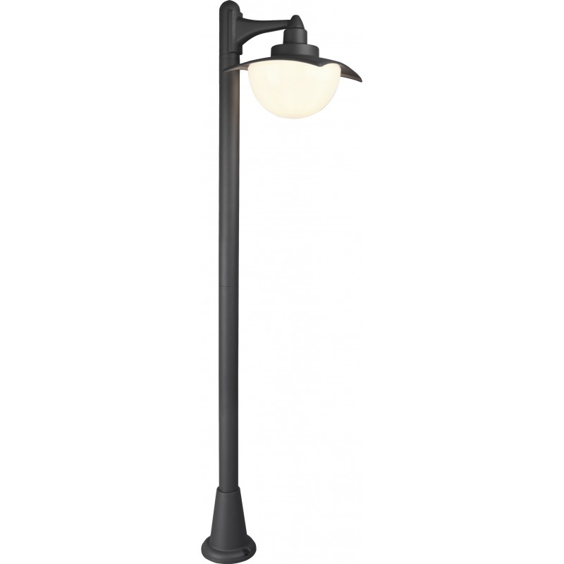 86,95 € Free Shipping | Luminous beacon Trio Donez 110×20 cm. Vertical pole luminaire Terrace and garden. Modern Style. Cast aluminum. Anthracite Color