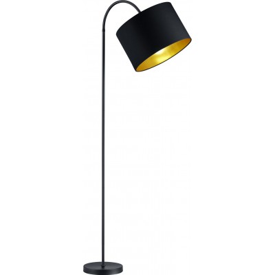 96,95 € Kostenloser Versand | Stehlampe Trio Hostel 156×35 cm. Flexibel Metall. Schwarz Farbe