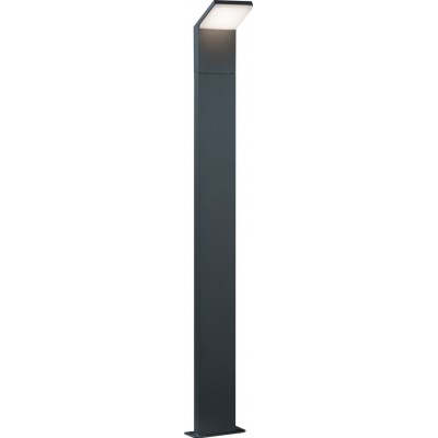 168,95 € Free Shipping | Luminous beacon Trio Pearl 9W 3000K Warm light. 100×14 cm. Vertical pole luminaire. Integrated LED Terrace and garden. Modern Style. Cast aluminum. Anthracite Color