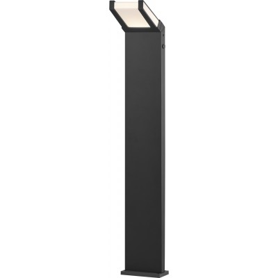 Luminous beacon Trio Gambia 10.5W 3000K Warm light. 100×15 cm. Vertical pole luminaire. Integrated LED. Darkness sensing Terrace and garden. Modern Style. Cast aluminum. Anthracite Color