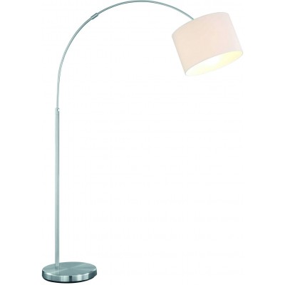 132,95 € Free Shipping | Floor lamp Trio Hotel 215×30 cm. Adjustable height Metal casting. Matt nickel Color