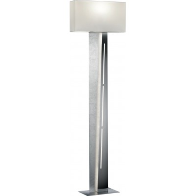 Lampada da pavimento Trio Nestor 160×45 cm. Funzione touch Soggiorno e camera da letto. Stile moderno. Metallo. Colore argento